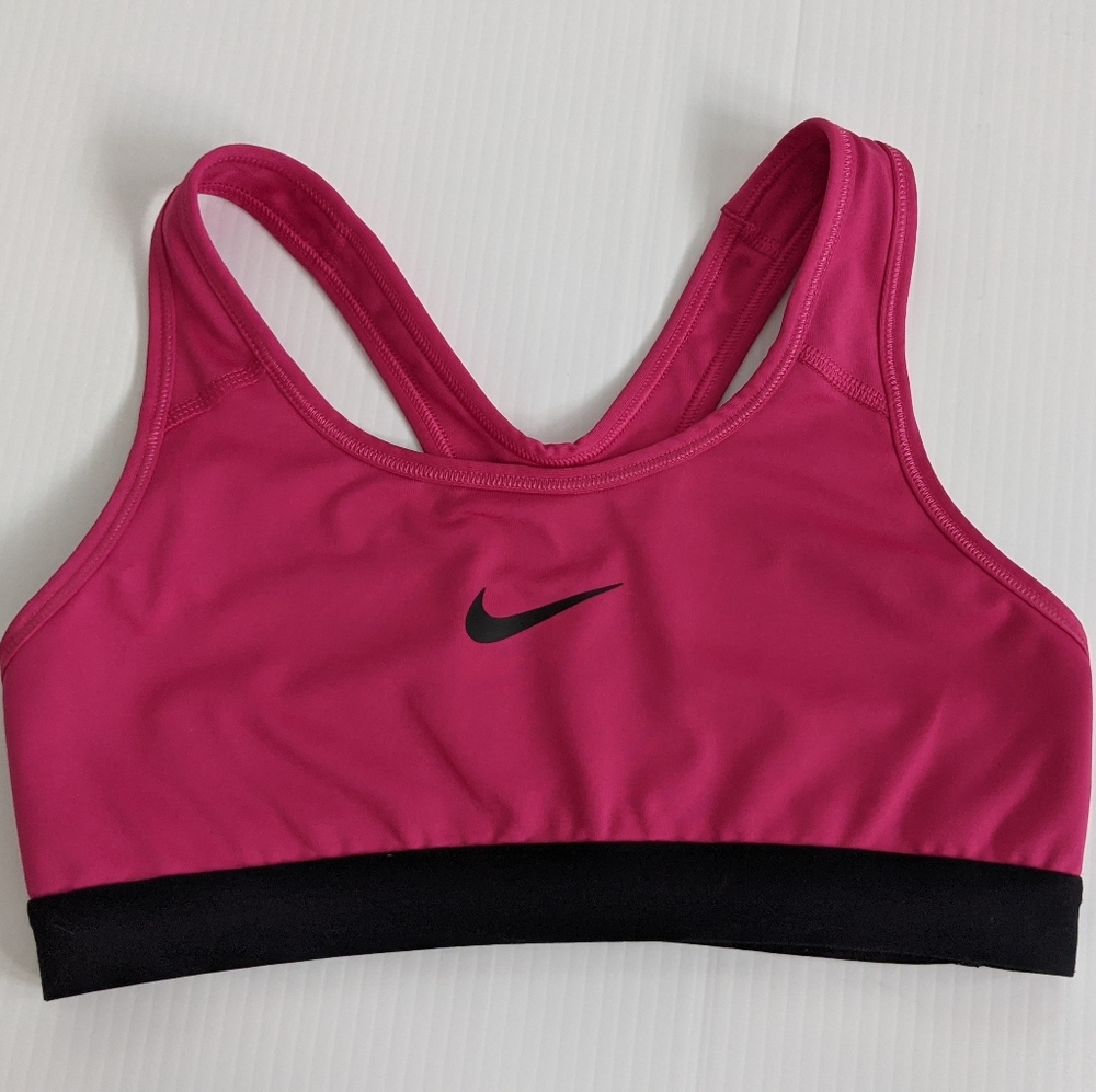 Nike Dry Fit Magenta Sports Bra Sz. Small